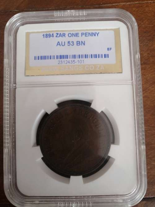 1894 ZAR Penny AU 53